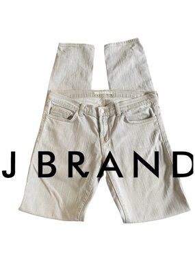 J Brand Light Grey Cut 321 Low Rise Slim Fit Jeans (29)